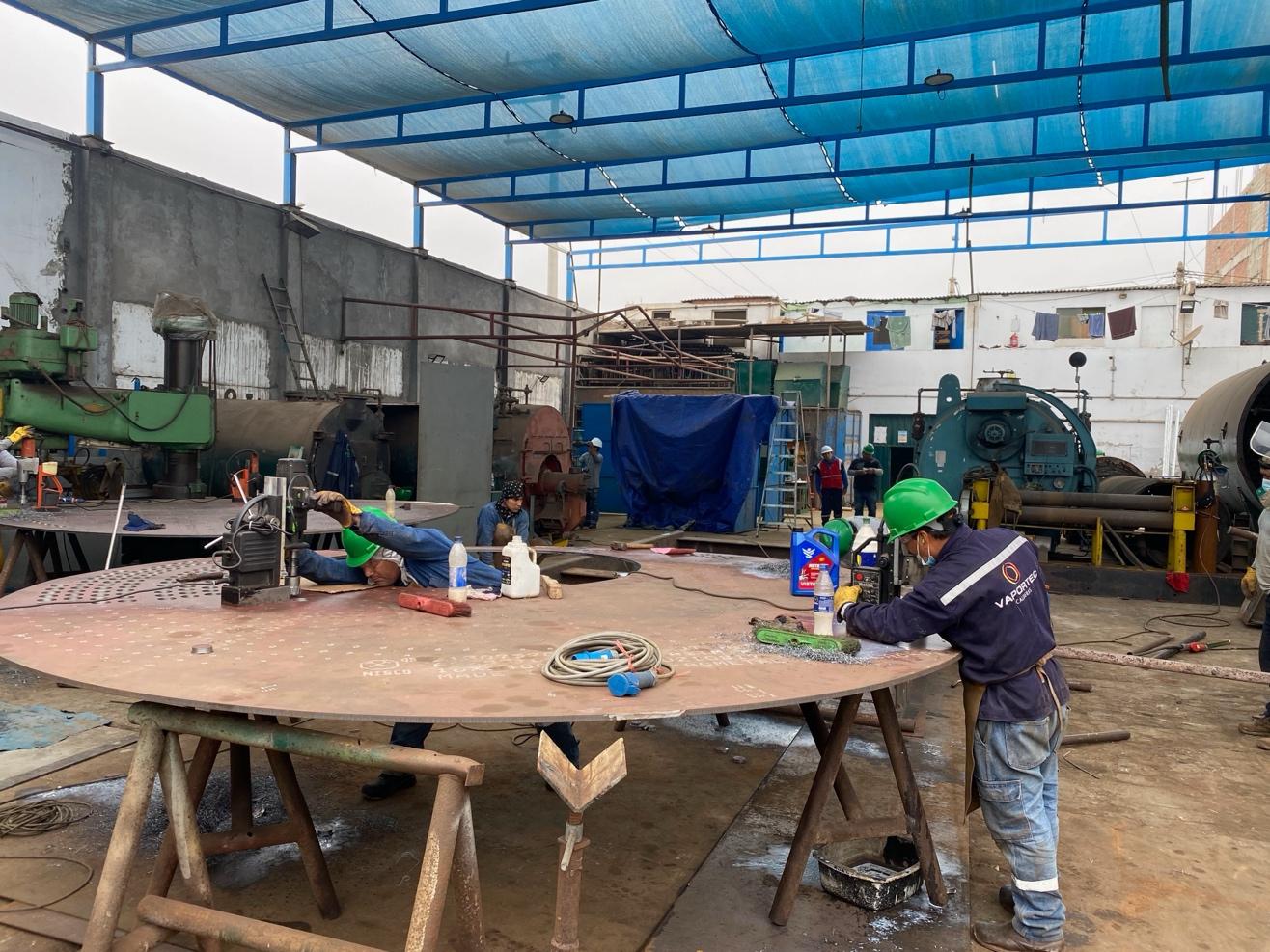 Imagen de galería: Fabricación de placas de caldera