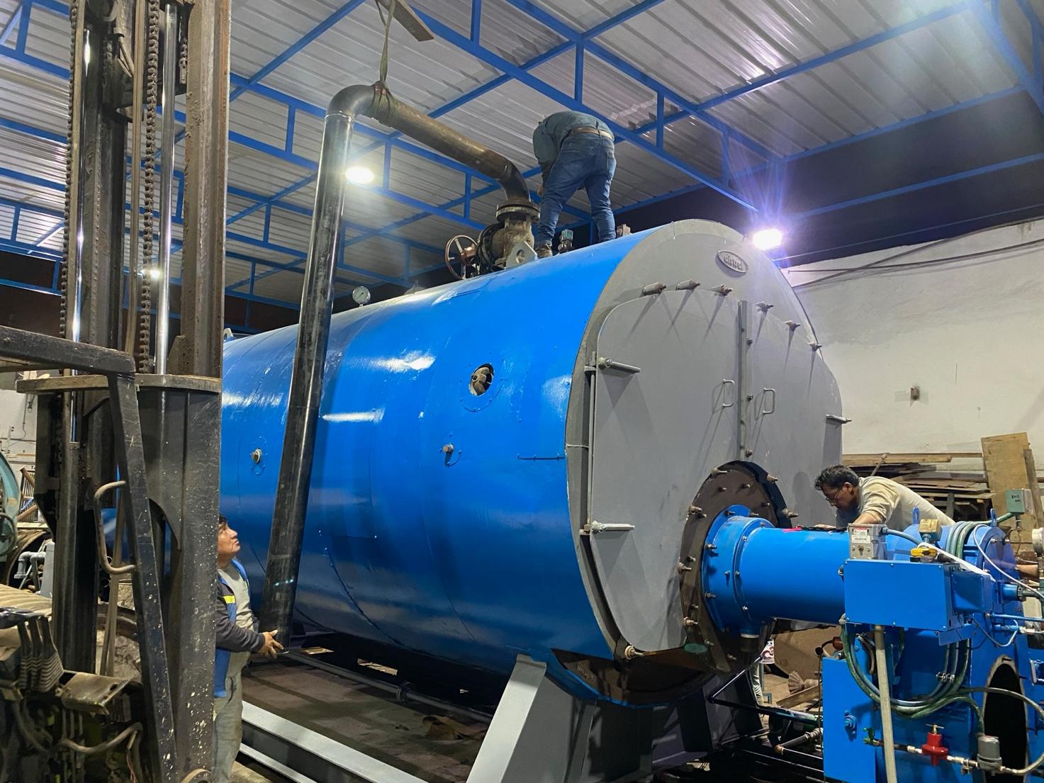 Imagen de galería: Repotenciación de Distral 700 HP con quemasdor webster
